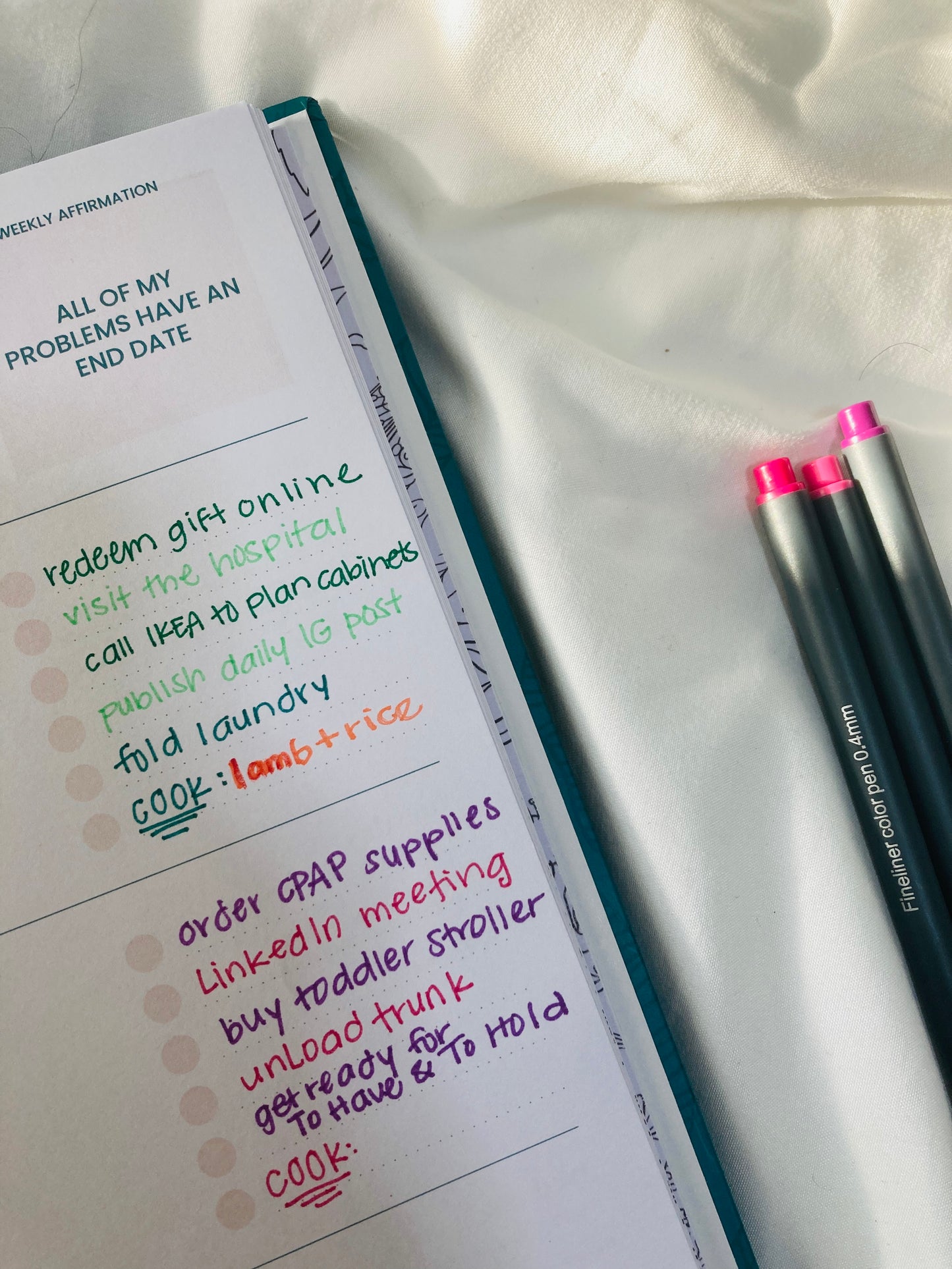 BLOOM COVER: Floral 2025 Uplift Planner