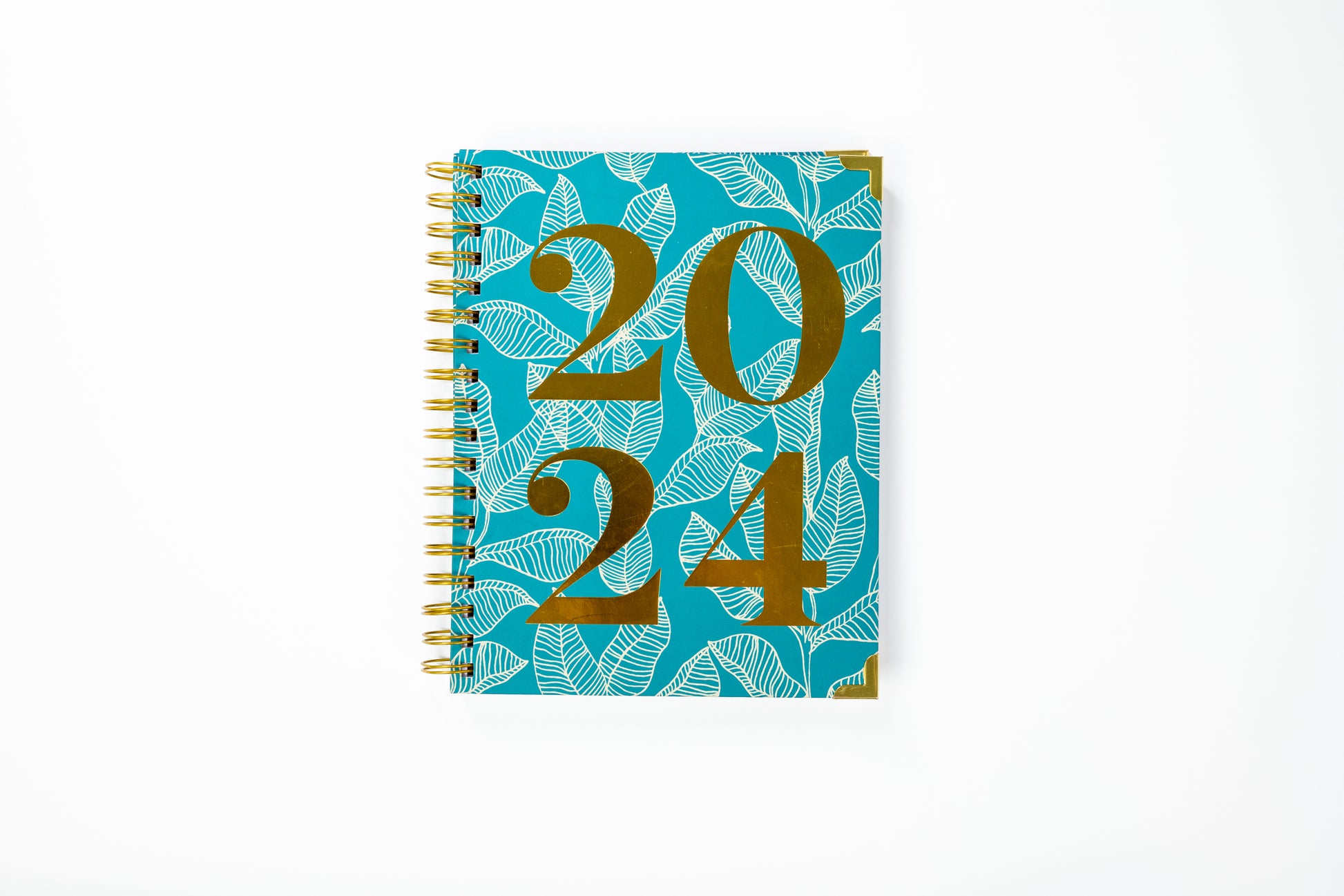 gold leaf 2024 planner