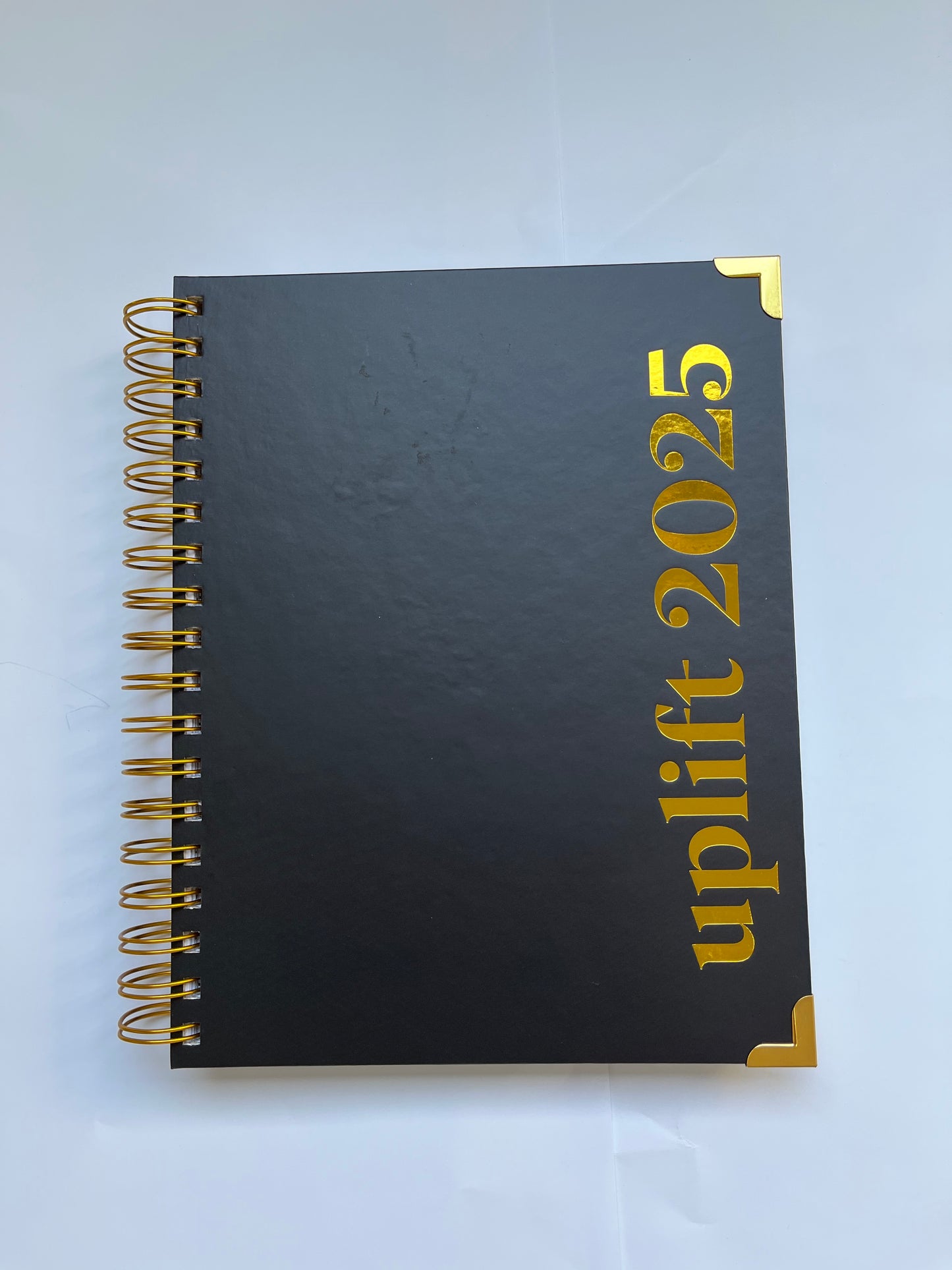 TIMELESS COVER: Black & Gold 2025 UpLift Planner