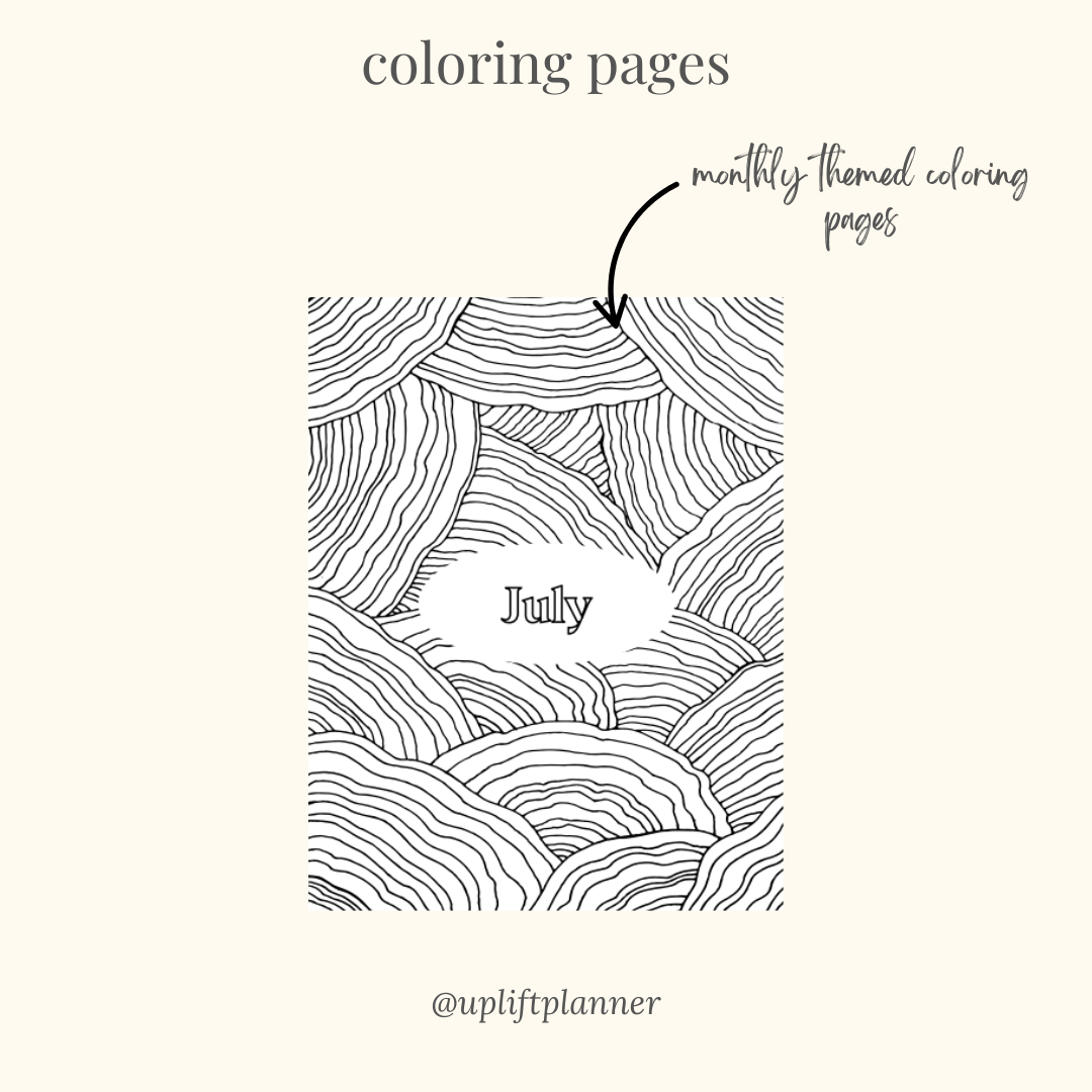 BLOOM COVER: Floral 2025 Uplift Planner